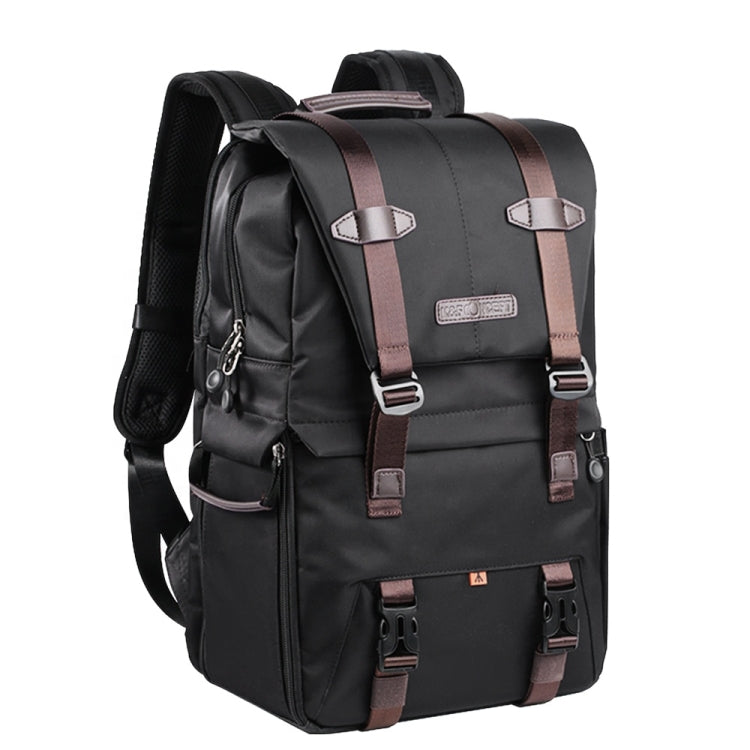 K&F CONCEPT KF13.092 Multifunctional Dual-layer Shockproof Waterproof Camera Backpack Tripod Bag with Large Capacity