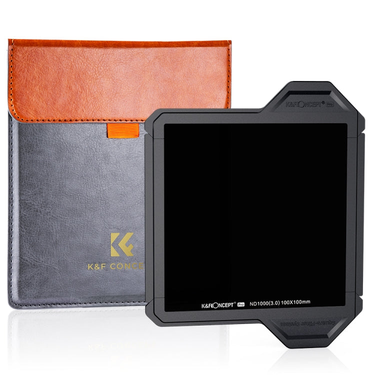 K&F CONCEPT SKU.1809 Full Color ND1000 Square Filter With Waterproof Frame
