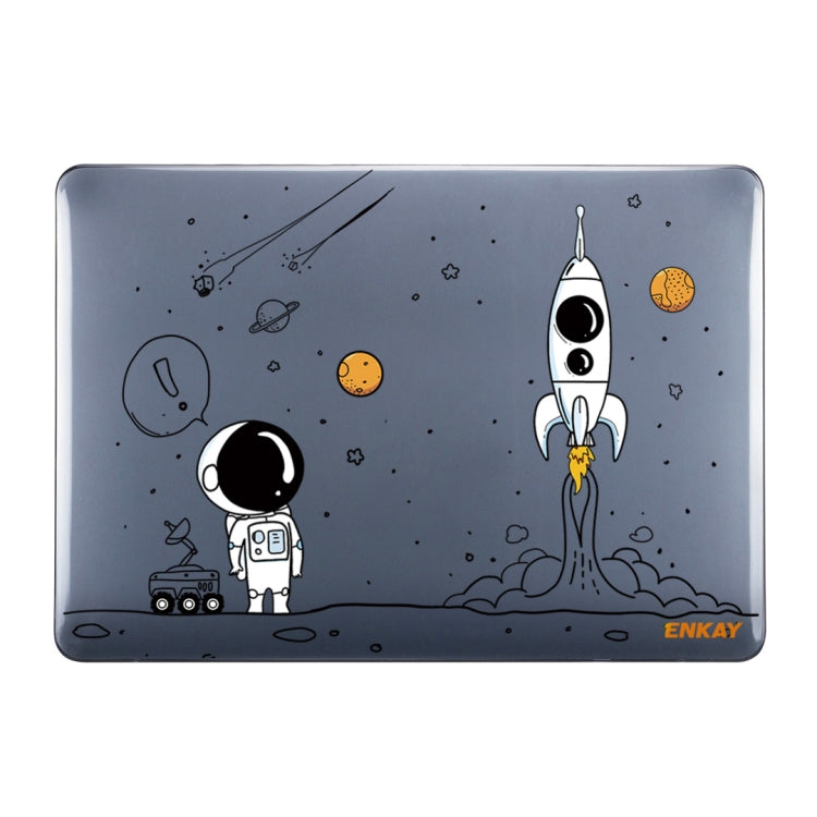 3 in 1 Spaceman Pattern Crystal Case for MacBook Pro 16.1 A2141