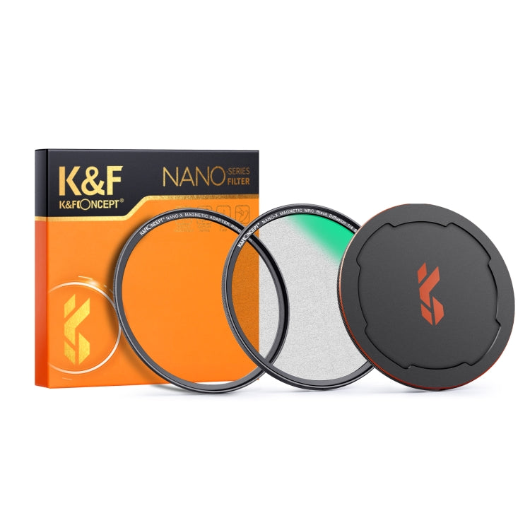 K&F CONCEPT 82mm Black Diffusion 1/4 Lens Filter Kit for Cinematic and Portrait Photography
