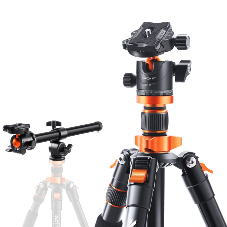 K&F CONCEPT KF09.087V4 Camera Tripod with 360 Degree Panorama Ball Head and Monopod Function