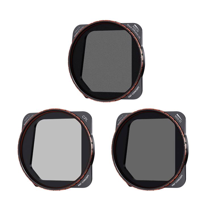 K&F Concept 3-in-1 Filter Kit for DJI Mavic 3 / Mavic 3 Cine