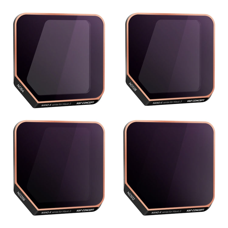 K&F Concept 4 in 1 Lens Filter ND64 ND128 ND256 ND512 for DJI Mavic 3