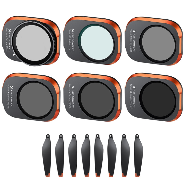 K&F Concept 6-in-1 HD Filter Set for DJI Mini 3 Pro
