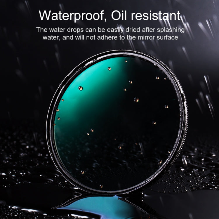 K&F CONCEPT KF01.1225 Nano-X 82mm Circular Polarizer Filter - Color & Contrast Enhancement