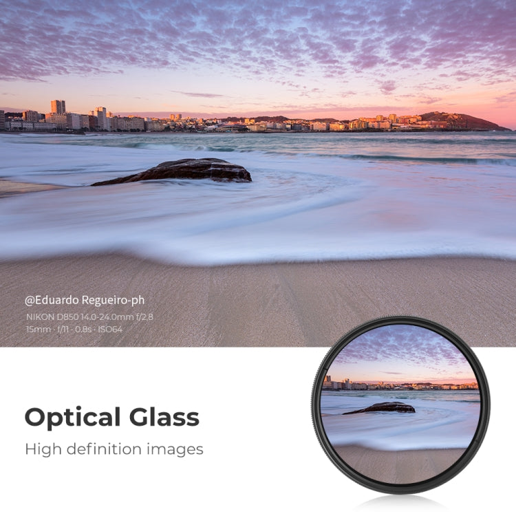 K&F Concept 82mm Variable ND Lens Filter ND2 To ND400