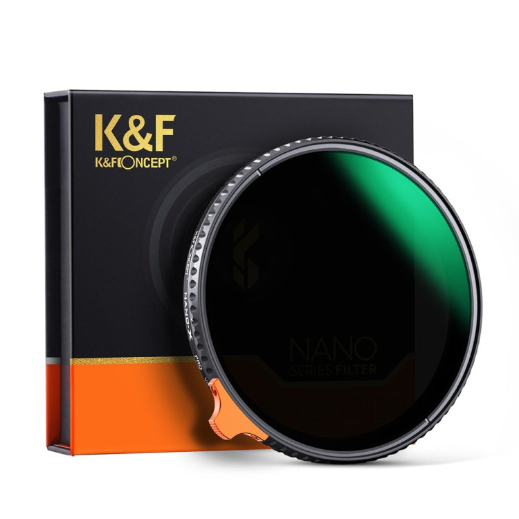 K&F CONCEPT KF01.1619 82mm Variable ND Filter for Camera Lens