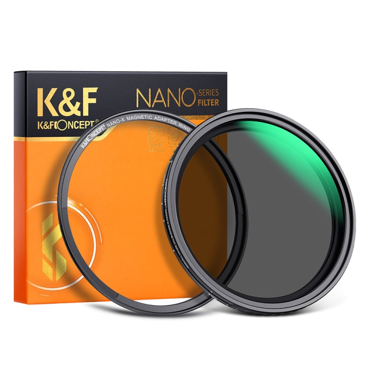 K&F CONCEPT KF01.1854 82mm Nano-X Series Magnetic Variable ND2-ND32 Lens Filters