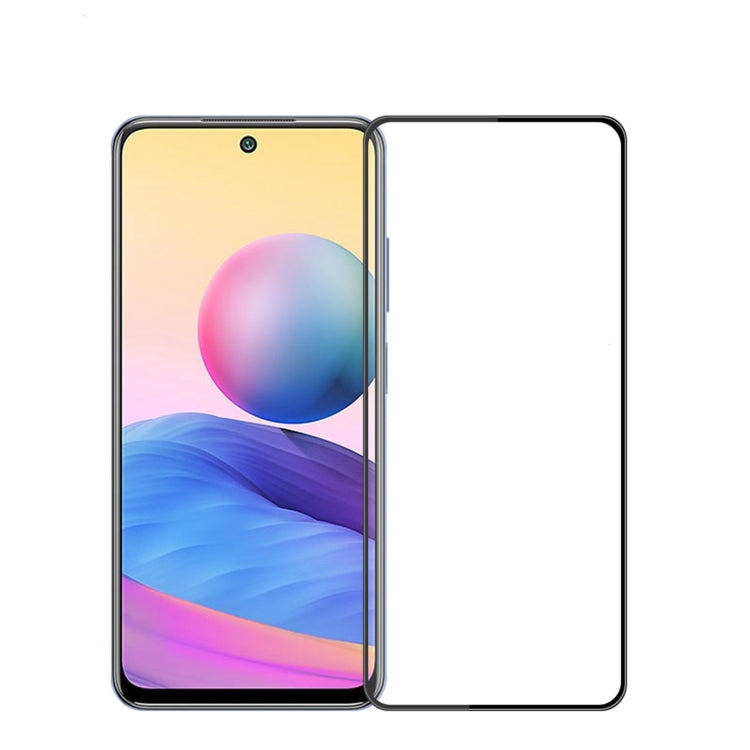 MOFI 9H 3D Explosion-proof Curved Screen Tempered Glass Film for Xiaomi Redmi Note 12 Pro / Note 12 Pro+ (Black)