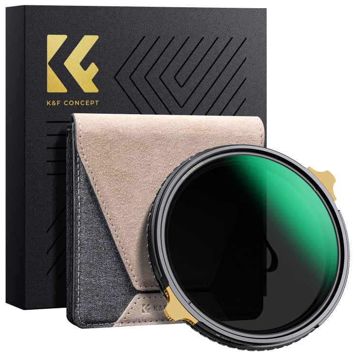 K&F CONCEPT KF01.2003 82mm Nano-X PRO ND2-ND32+CPL Filter with Ultra-Thin Copper Frame