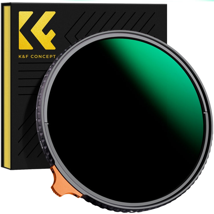 K&F CONCEPT KF01.2012 Nano-X Series 82mm Ultra-Thin ND Filter with HD Anti-Reflection Green Film