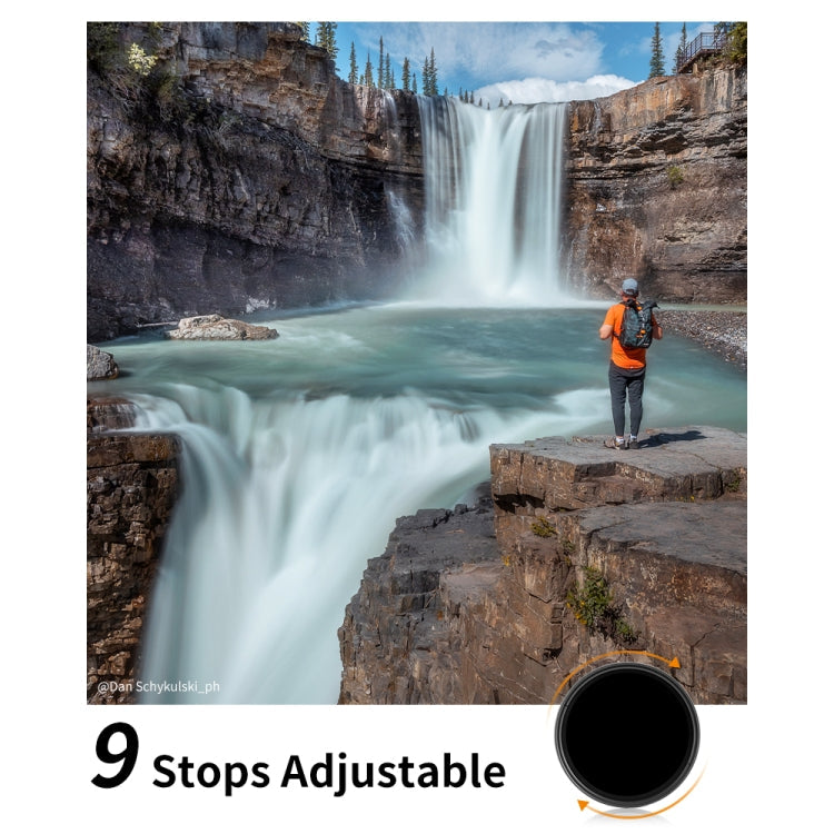 Variable ND Filter by K&F CONCEPT - 82mm ND2-400 ND Camera Lens Filter