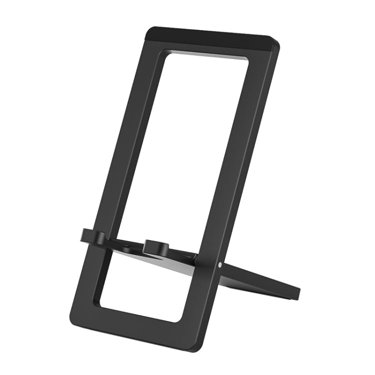 Foldable Aluminum Alloy Phone and Tablet Stand (Black)