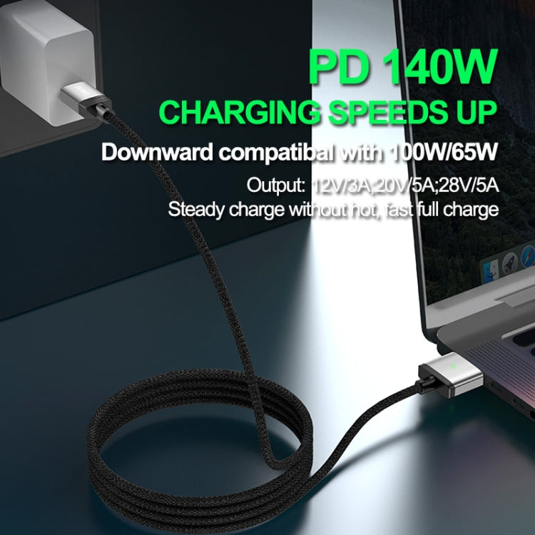 ENKAY 140W Magnetic Charging Cable for MacBook with LED Indicator