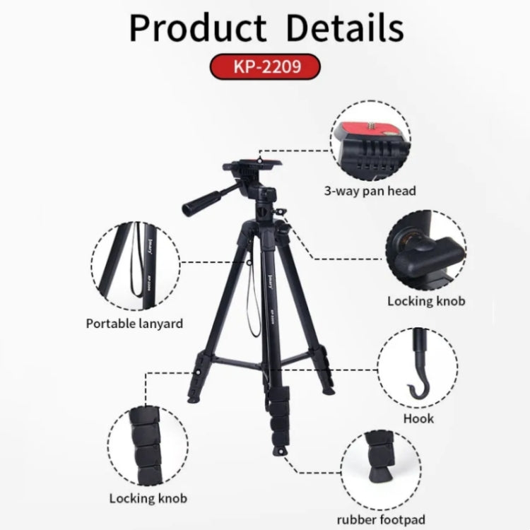 JMARY KP2209 Universal Camera Tripod Stand
