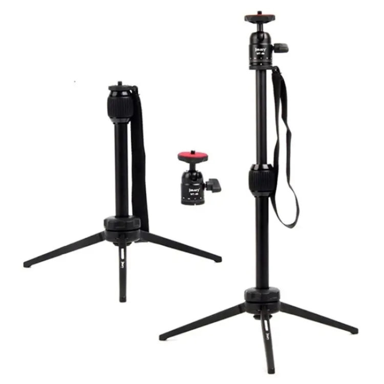 JMARY MT68 Portable Aluminum Alloy Telescopic Camera and Phone Tripod