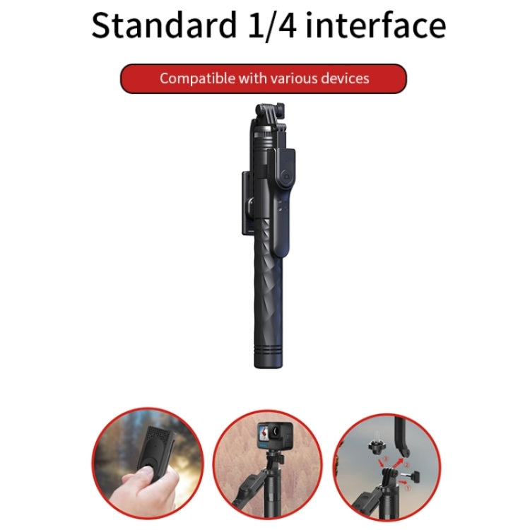 JMARY KT239 2-in-1 Telescopic Selfie Stick Tripod with Bluetooth Remote Control