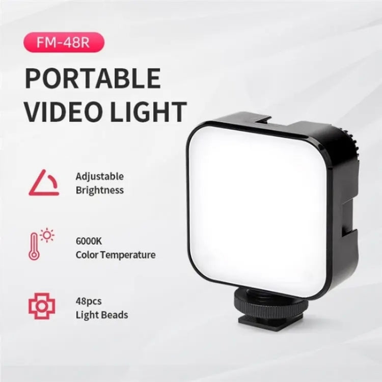 JMARY FM-48R Dimmable LED Fill Light for Photography and Video