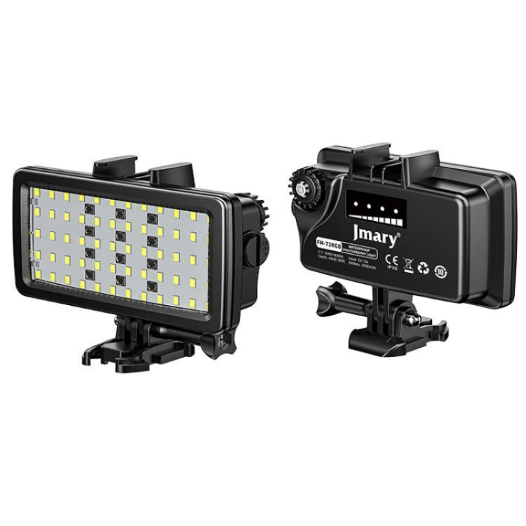 JMARY FM-72RGB Underwater RGB LED Fill Light for Diving and Photography
