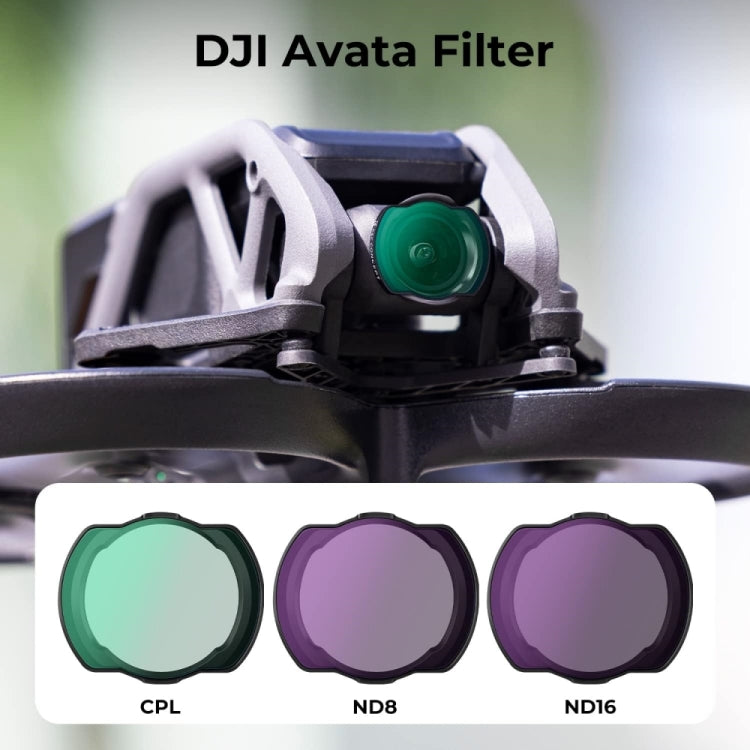 K&F Concept ND Filters Kit for DJI Avata Drone Camera Lens
