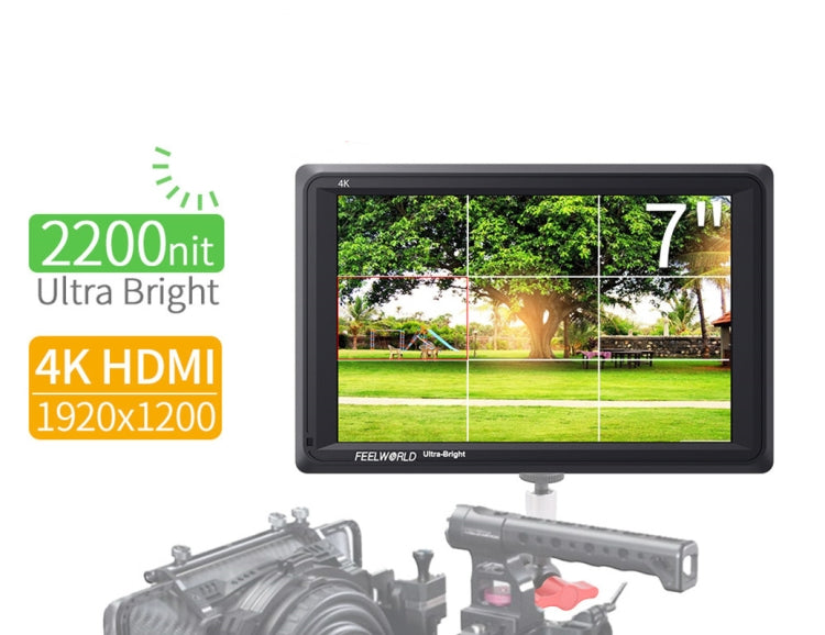 FEELWORLD FW279 7 Inch Ultra Bright DSLR Monitor