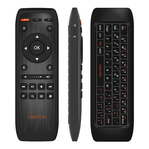 2.4GHz Keyboard Fly Mouse Rechargeable Remote Control for Multiple Devices