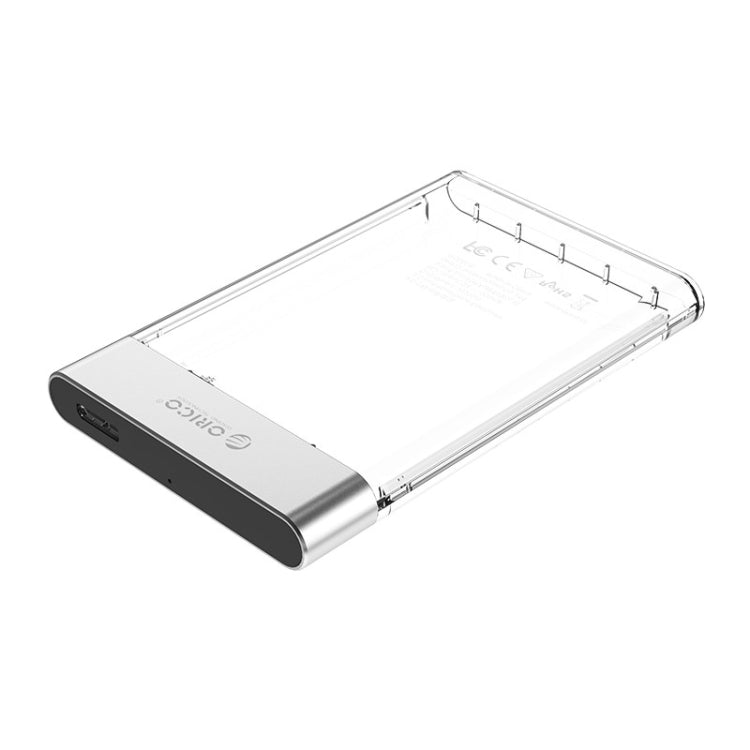 ORICO 2129U3 2.5 inch Transparent USB 3.0 Hard Drive Enclosure - Modern and Versatile Storage Solution