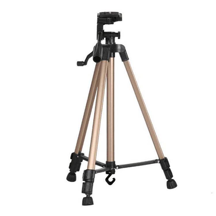 Gold Portable Selfie Tripod Stand for Phones and Cameras