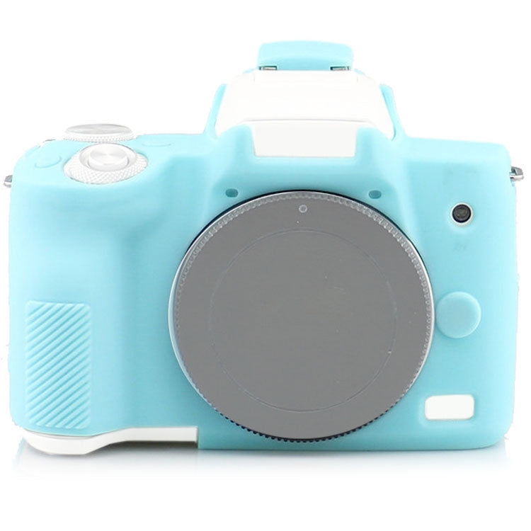 Silicone Protective Case for Canon EOS M50 Camera - Sky Blue