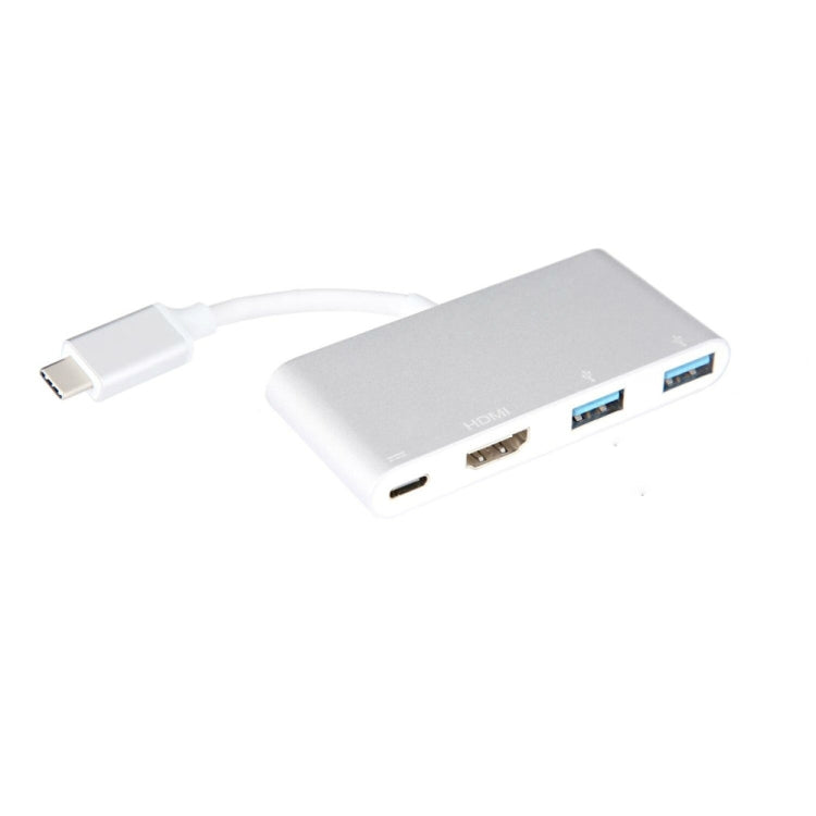USB-C to HDMI 4K Multiport AV Adapter with USB 3.0 and USB C Charging Port