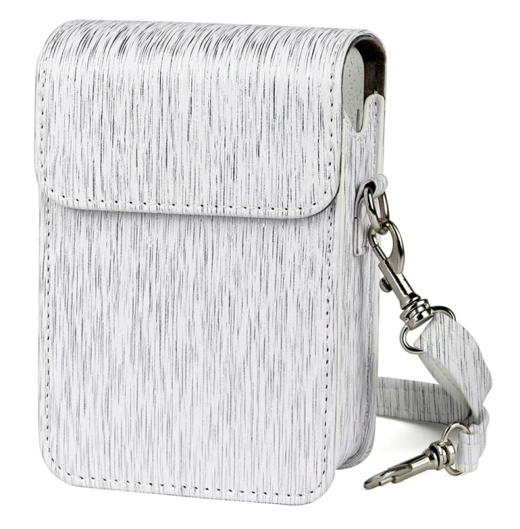 Fujifilm Instax Mini Liplay Instant Camera PU Leather Case (White) - High-Quality Protective Camera Case