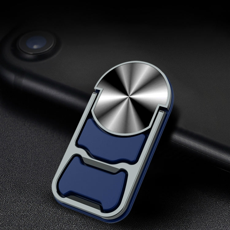Magnetic Rotating Car Desktop Stand with Built-In Beer Opener (Blue)