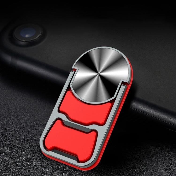 Red Magnetic Car Desktop Stand with Built-In Beer Opener