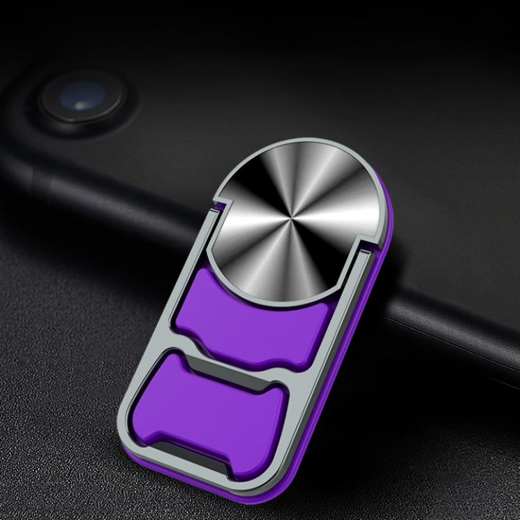 Purple Car Magnetic Rotating Metal Holder with Beer Opener