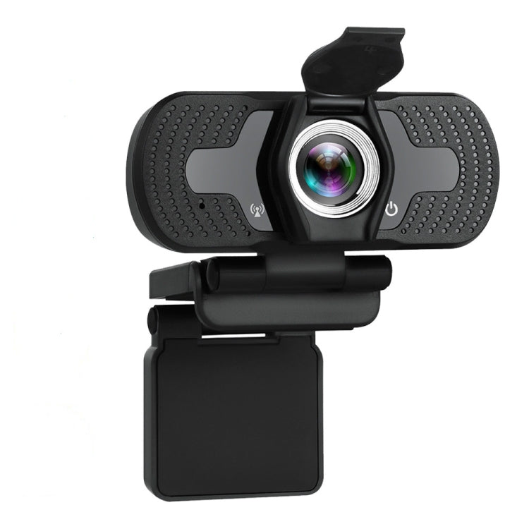 Full HD 1080P Webcam with Noise-Cancelling Microphone for Clear Video Calls and Streaming