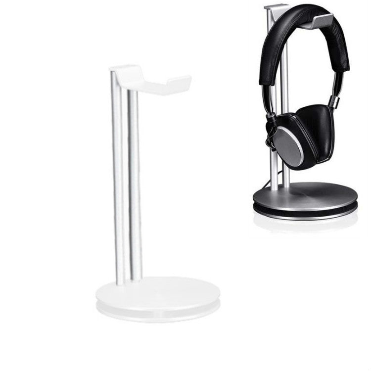 Double-layer Headset Storage Rack in Pearl White
