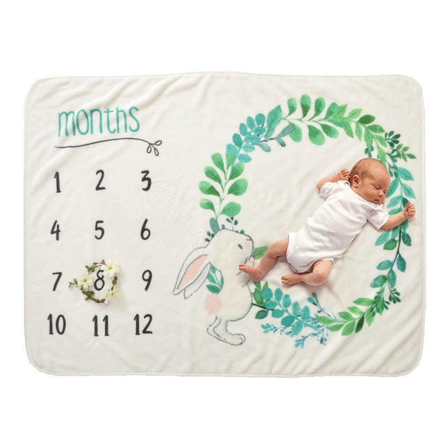 Newborn Bunny Photography Blanket - 100x72cm