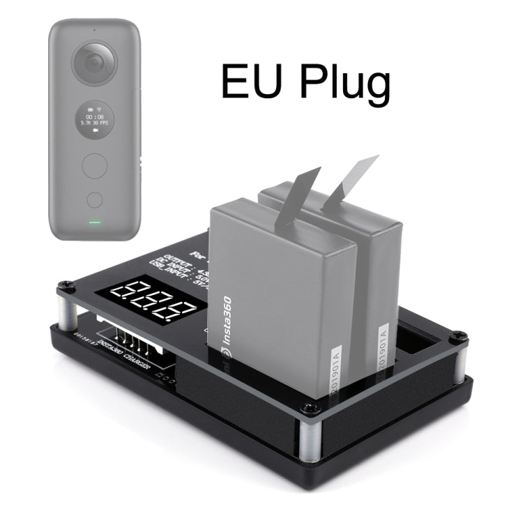 Insta360 ONE X Panoramic Camera Triple Battery Charger with EU Plug
