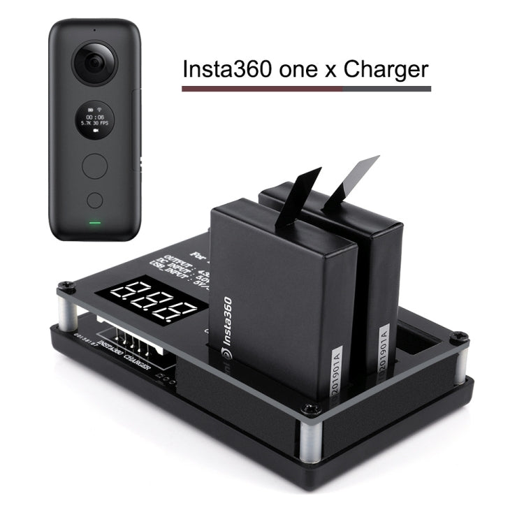 Insta360 ONE X Panoramic Camera Triple Battery Charger with EU Plug