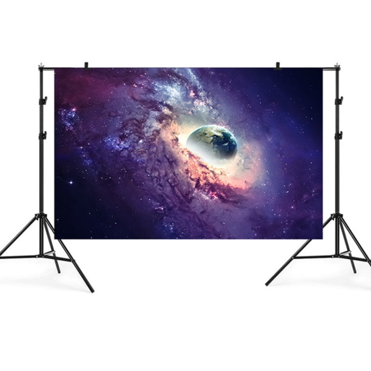 2.1m x 1.5m Black Hole Starry Sky Theme Photography Backdrop (TK4)
