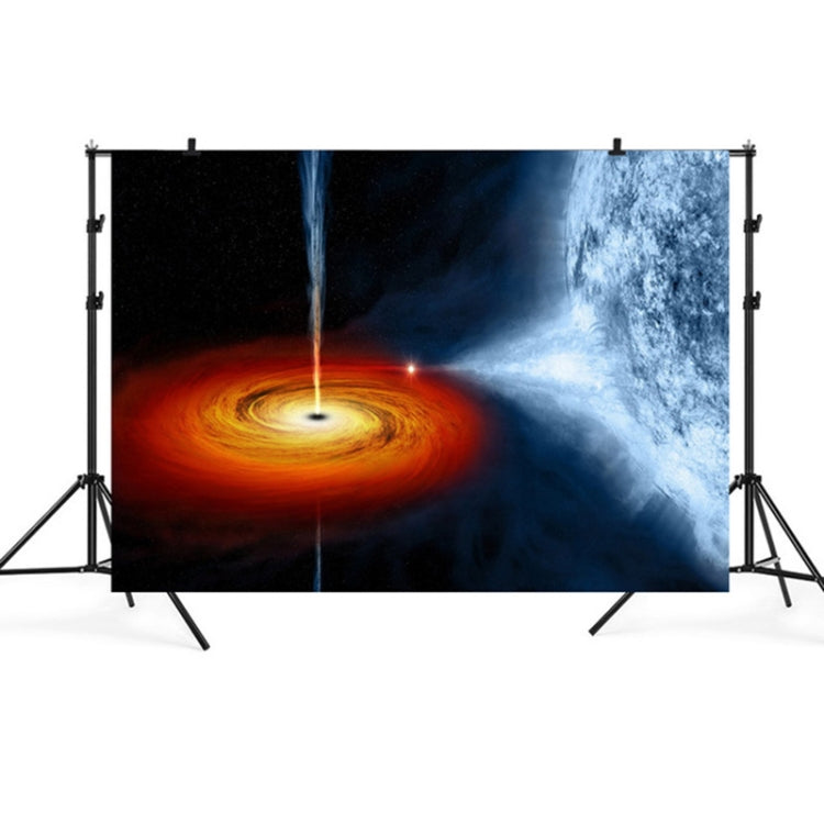Black Hole Starry Sky Theme Party Photography Background Cloth