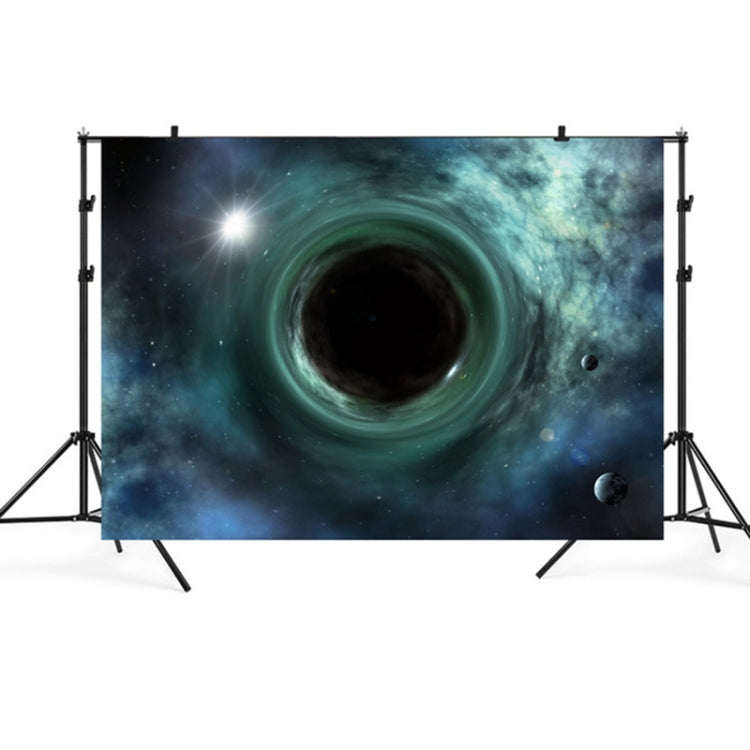 Black Hole Starry Sky Photography Background Cloth - 2.1m x 1.5m