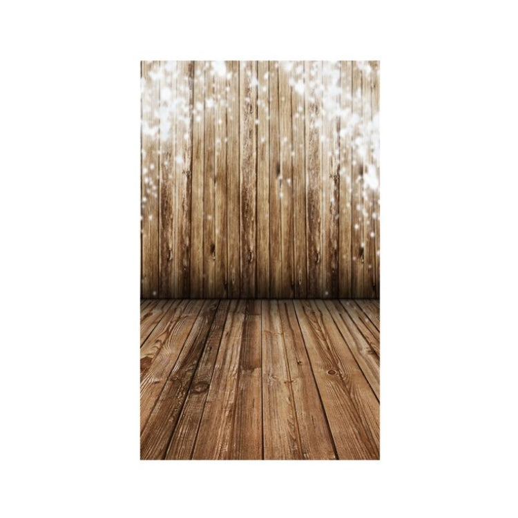 Wood Grain Wooden Board Photography Background Cloth 1.5m x 2.1m for Children's Birthday Parties