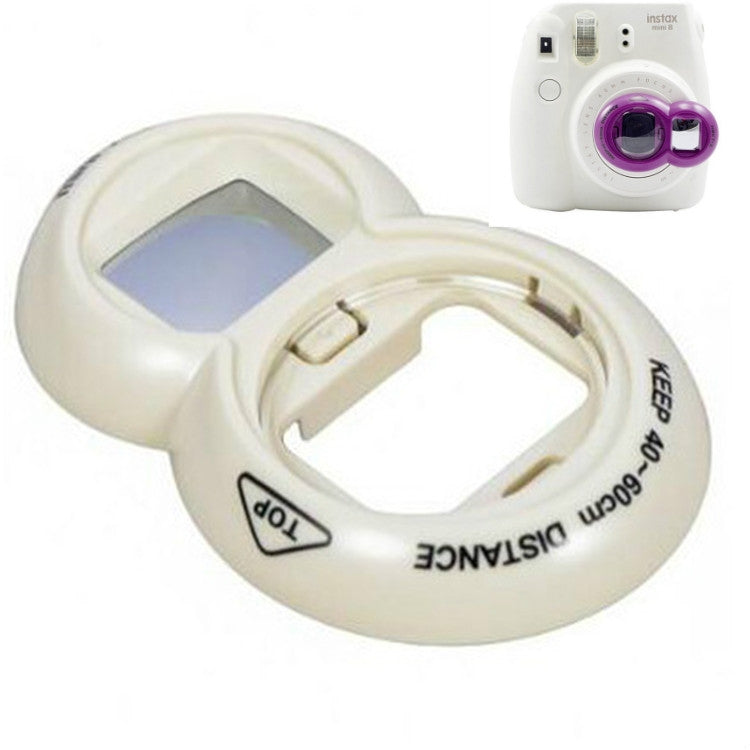 Selfie Mirror Set for Polaroid Mini7s / Mini8 - 2PCS White