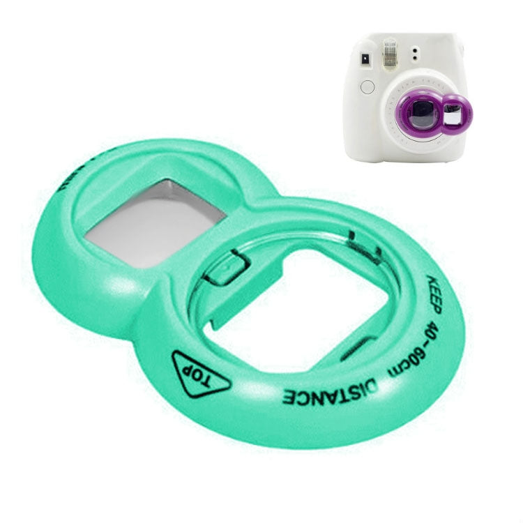 2 Pieces Selfie Mirror for Polaroid Mini7s/Mini8 (Green)