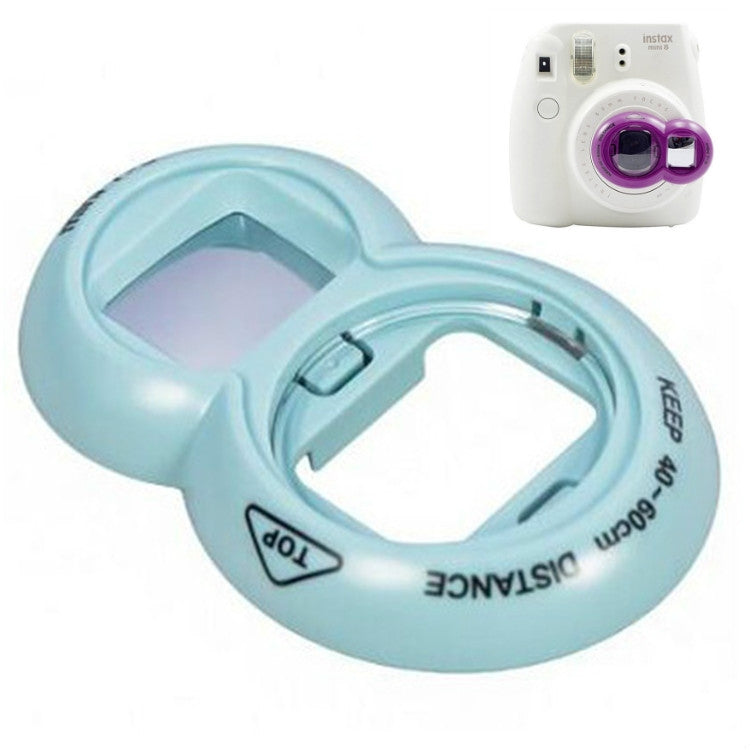 Selfie Mirror Set for Polaroid Mini7s / Mini8 (Blue) - Pack of 2