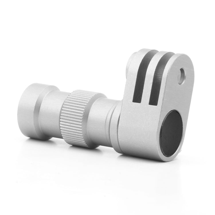 Bicycle Wheel Axle Stand for Action Cameras [Silver]