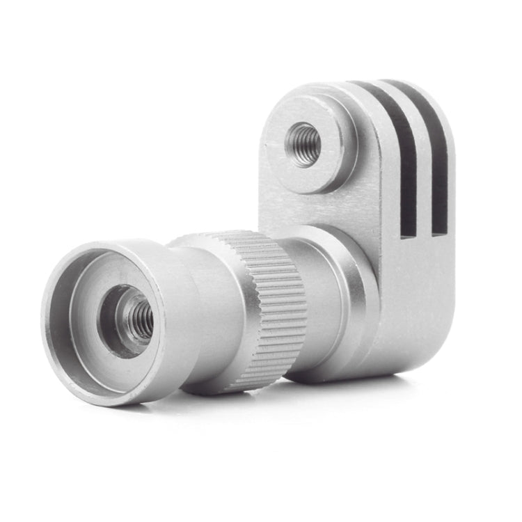 Bicycle Wheel Axle Stand for Action Cameras [Silver]