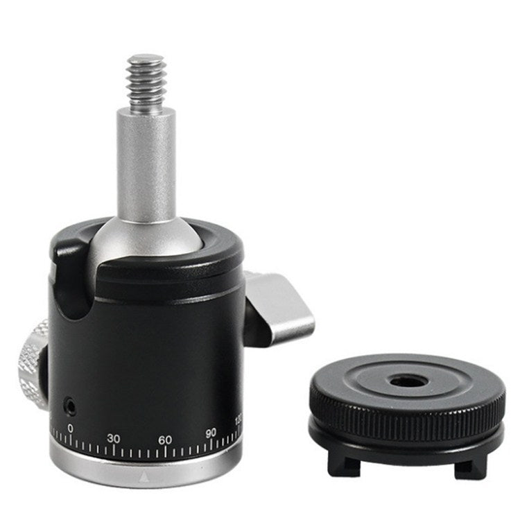 BEXIN K-19 Aluminum Alloy Cold Shoe Tripod Mount with Versatile Functionality