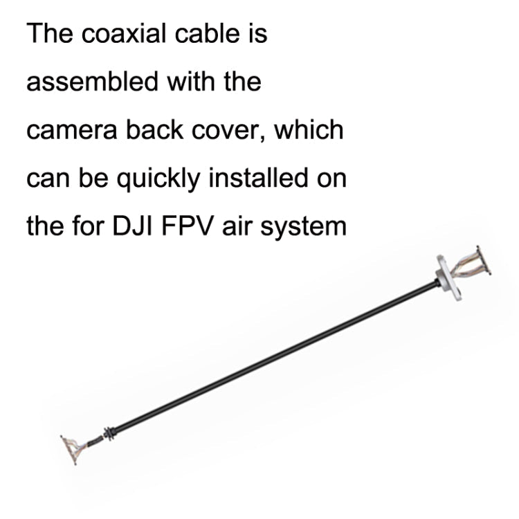 DJI FPV Air Unit Coaxial Cable with Enhanced Durability